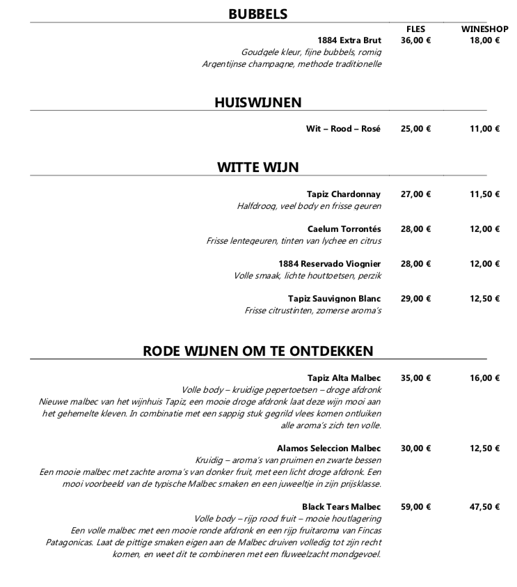 Wijnen